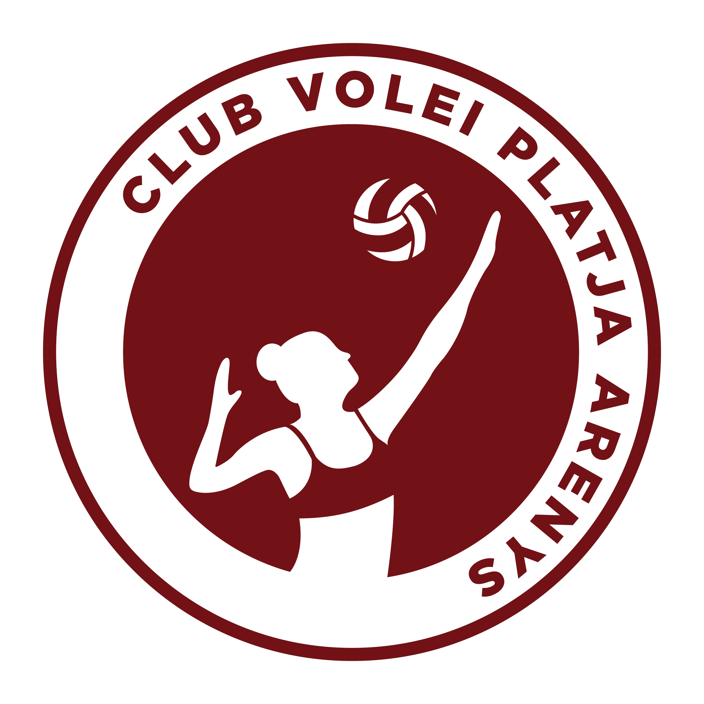 Logo Club Volei Platja Arenys